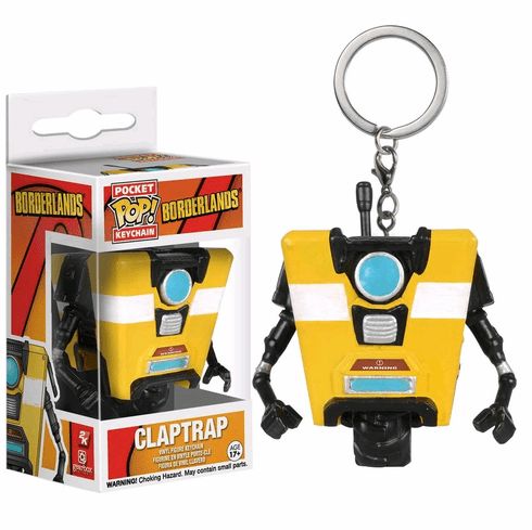 Funko Pocket POP! Borderlands Claptrap Keychain