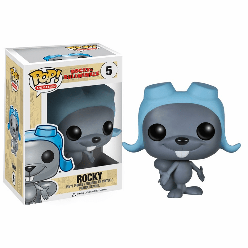 Funko Pop Animation Vinyl 05 Rocky and Bullwinkle Rocky Figure