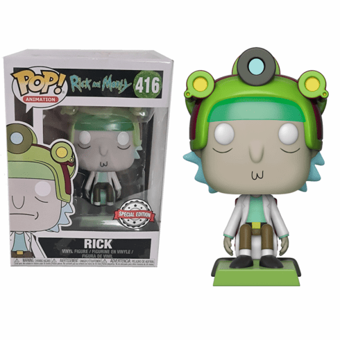 Funko Pop Animation Vinyl 416 Rick & Morty Rick Figure
