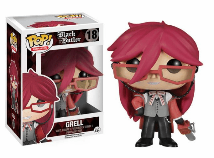 Funko Pop Animation Vinyl Black Butler Grell Figure