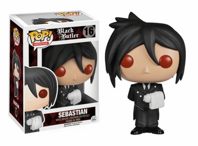 Funko Pop Animation Vinyl Black Butler Sebastian Figure
