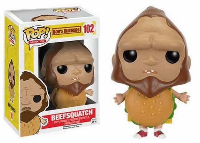 Funko Pop Animation Vinyl Bob's Burgers Beefsquatch Figure
