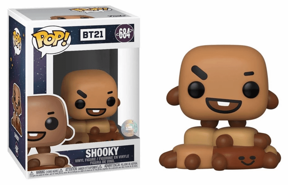 Funko Pop Animation Vinyl BT21 Shooky Figure