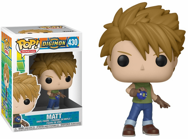 Funko Pop Animation Vinyl Digimon Matt Figure