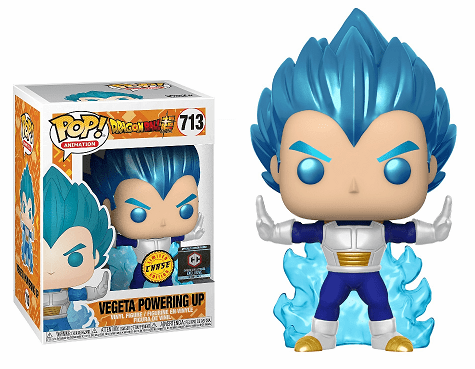 Funko Pop Animation Vinyl Dragonball Z Vegeta Powering Up Metallic Figure