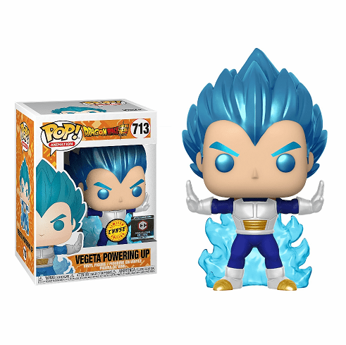 Funko Pop Animation Vinyl Dragonball Z Vegeta Powering Up Metallic Figure