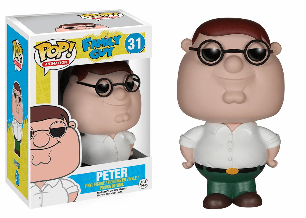 Funko Pop Animation Vinyl Family Guy Peter Griffin Figure