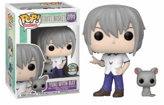 Funko Pop Animation Vinyl Fruits Basket Yuki with Rat Figure