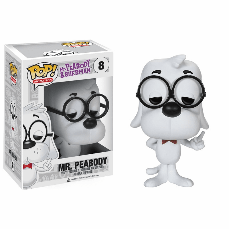 Funko Pop Animation Vinyl Mr. Peabody & Sherman Mr. Peabody Figure
