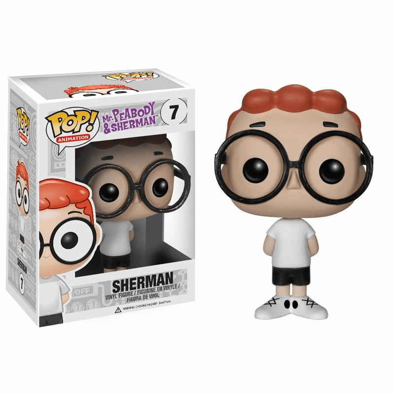 Funko Pop Animation Vinyl Mr. Peabody & Sherman Sherman Figure
