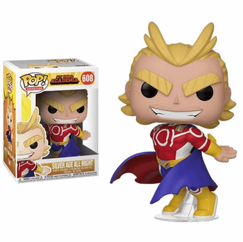 Funko Pop Animation Vinyl My Hero Academia Silver Age All Might Figure