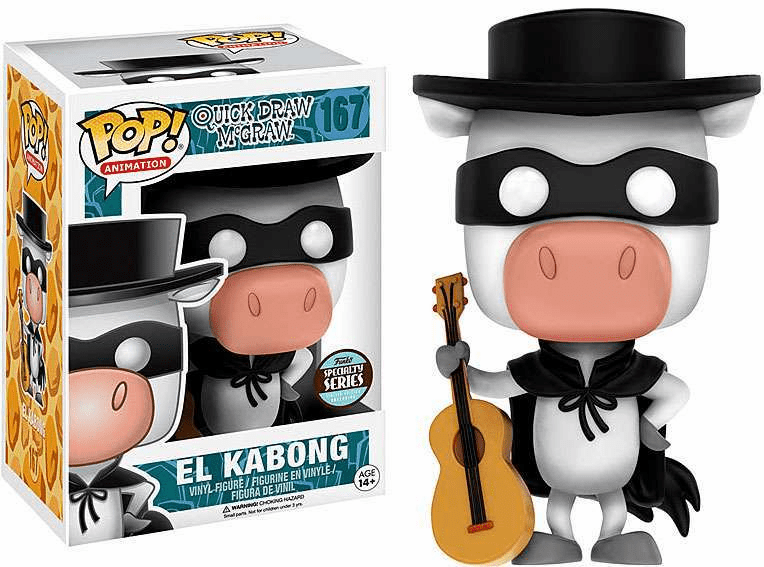 Funko Pop Animation Vinyl Quick Draw McGraw El Kabong Figure