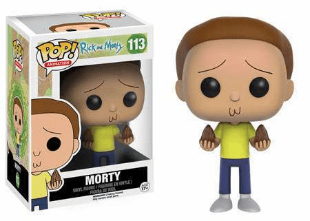 Funko Pop Animation Vinyl Rick & Morty 113 Morty Figure