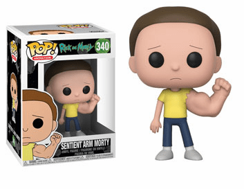 Funko Pop Animation Vinyl Rick & Morty 340 Sentient Arm Morty Figure