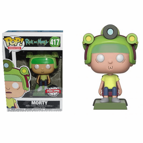 Funko Pop Animation Vinyl Rick & Morty 417 Morty Figure