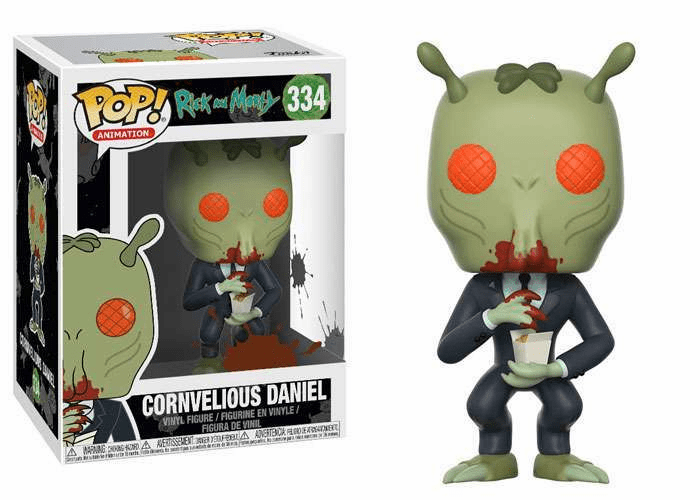 Funko Pop Animation Vinyl Rick & Morty Cornvelious Daniel Figure