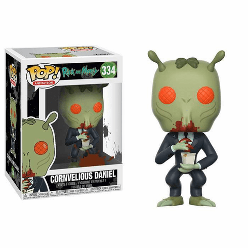 Funko Pop Animation Vinyl Rick & Morty Cornvelious Daniel Figure