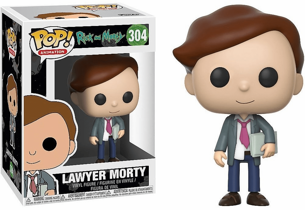 Funko Pop Animation Vinyl Rick & Morty Lawyer Morty Figure