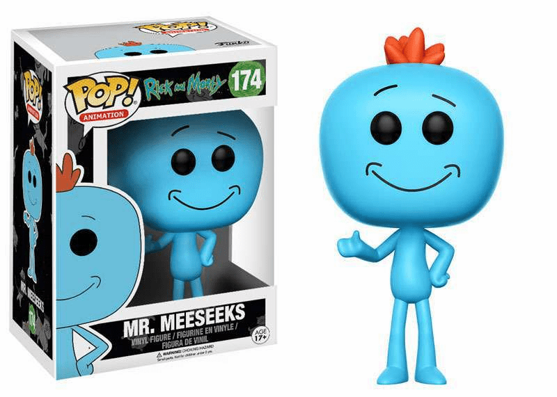 Funko Pop Animation Vinyl Rick & Morty Mr. Meeseeks Figure