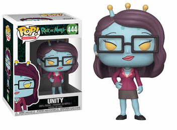 Funko Pop Animation Vinyl Rick & Morty Unity Figure
