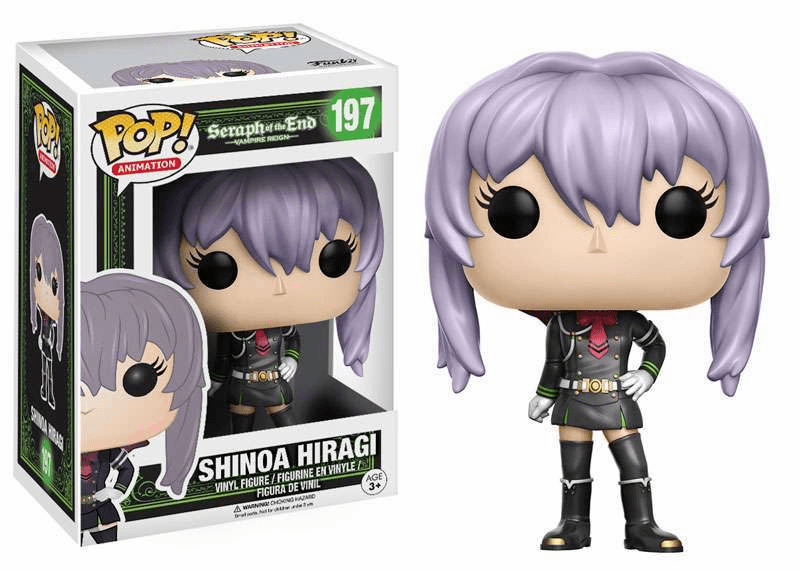 Funko Pop Animation Vinyl Seraph of the End Shinoa Hiragi Figure