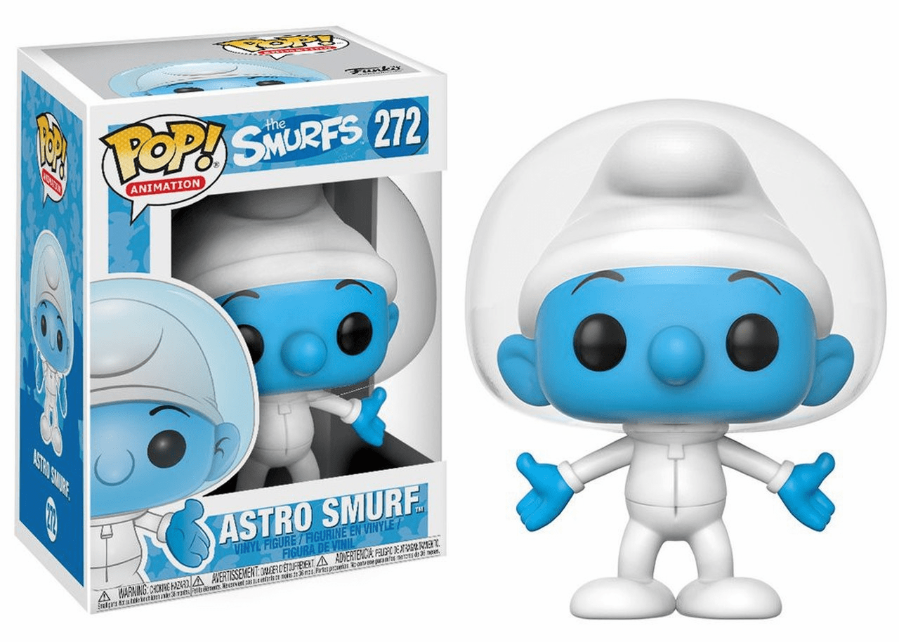 Funko Pop Animation Vinyl Smurfs Astro Smurf Figure