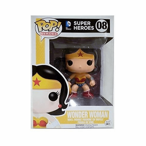 Funko Pop Heroes Vinyl 08 Wonder Woman Reissued Figure