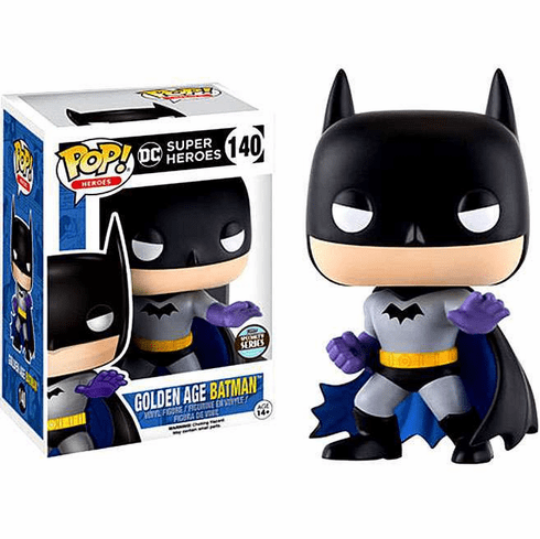 Funko Pop Heroes Vinyl 140 Golden Age Batman Figure