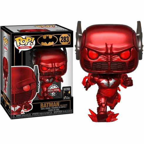 Funko Pop Heroes Vinyl 283 Batman Red Death Figure