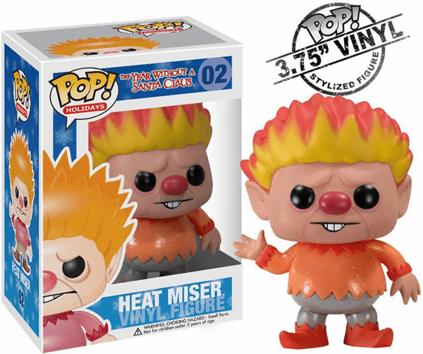 Funko Pop Holiday Vinyl 02 Year Without Santa Claus Heat Miser Figure