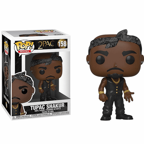 Funko Pop Rocks Vinyl 158 2Pac Tupac Shakur Figure