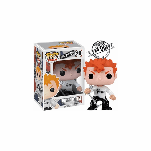 Funko Pop Rocks Vinyl 20 Sex Pistols Johnny Rotten Figure