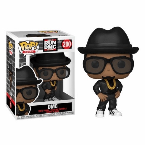 Funko Pop Rocks Vinyl 200 RUN DMC JMJ 4EVER DMC Figure