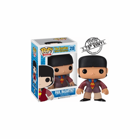 Funko Pop Rocks Vinyl 28 Beatles Yellow Submarine Paul McCartney Figure