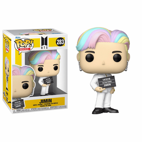 Funko Pop Rocks Vinyl 283 BTS Jimin Figure