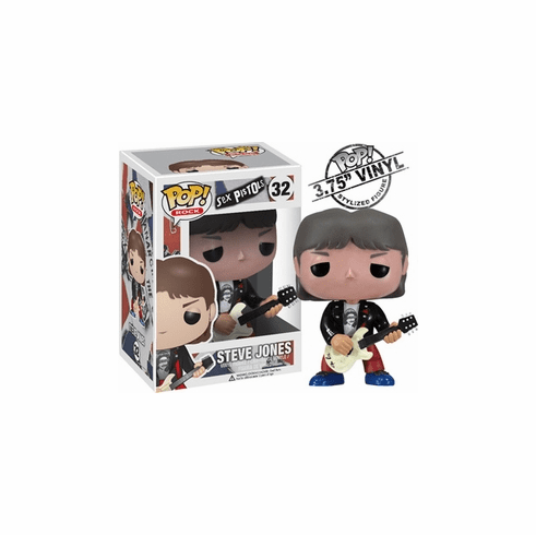 Funko Pop Rocks Vinyl 32 Sex Pistols Steve Jones Figure