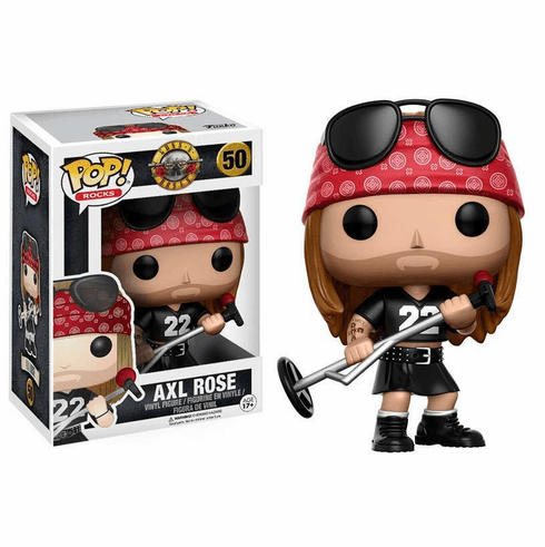 Funko Pop Rocks Vinyl Guns N Roses Axl Rose Figure