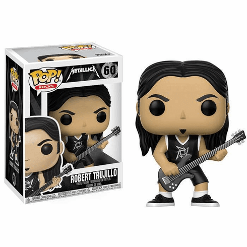 Funko Pop Rocks Vinyl Metallica Robert Trujillo Figure