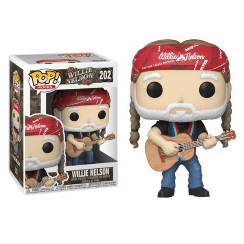 Funko Pop Rocks Vinyl 202 Willie Nelson Figure
