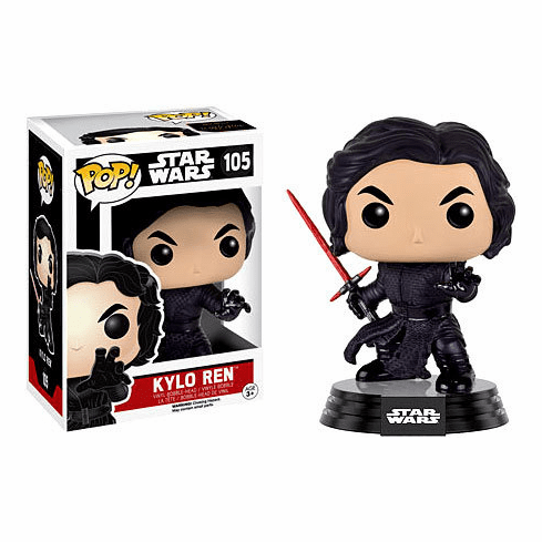 Funko Pop Star Wars Vinyl 105 The Force Awakens Kylo Ren Figure