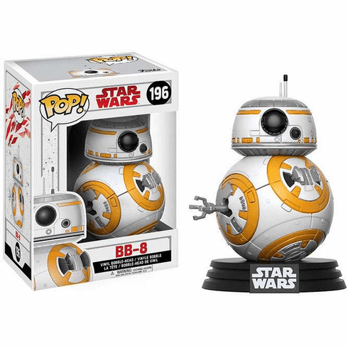 Funko Pop Star Wars Vinyl 196 The Last Jedi BB-8 Figure