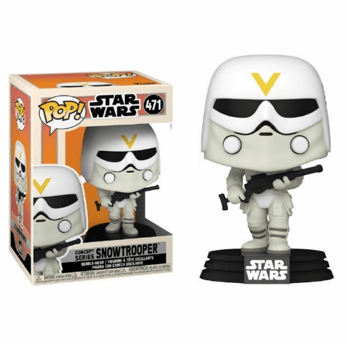 Funko Pop Star Wars Vinyl 471 Concept Series Snowtrooper Figure