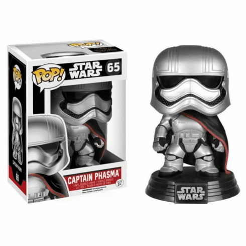 Funko Pop Star Wars Vinyl 65 Captain Phasma Figure