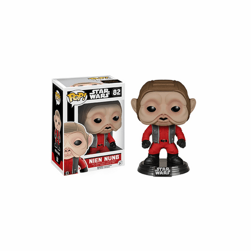 Funko Pop Star Wars Vinyl 82 The Force Awakens Nien Nunb Figure