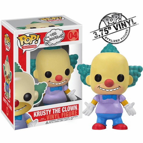 Funko Pop TV Vinyl 04 Krusty The Clown Figure