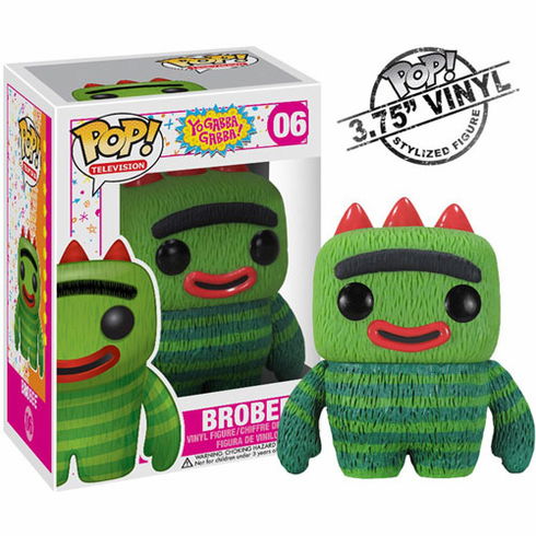 Funko Pop TV Vinyl 06 Yo Gabba Gabba Brobee Figure