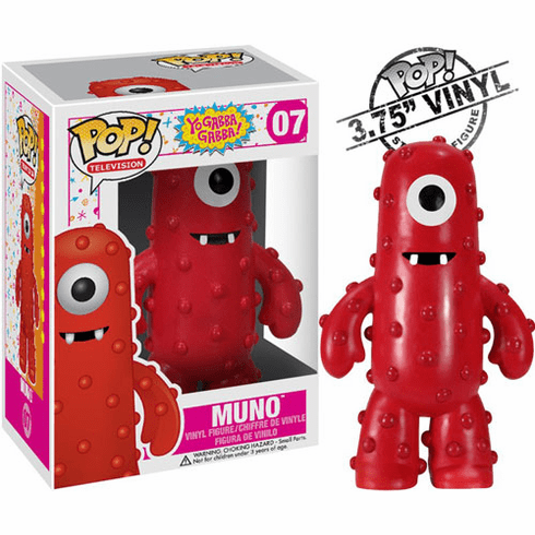 Funko Pop TV Vinyl 07 Yo Gabba Gabba Muno Figure