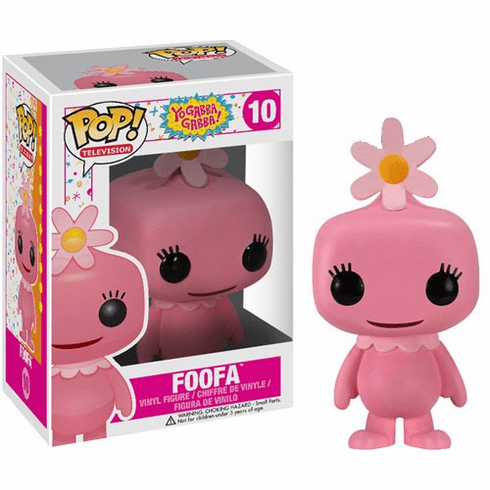 Funko Pop TV Vinyl 10 Yo Gabba Gabba Foofa Figure