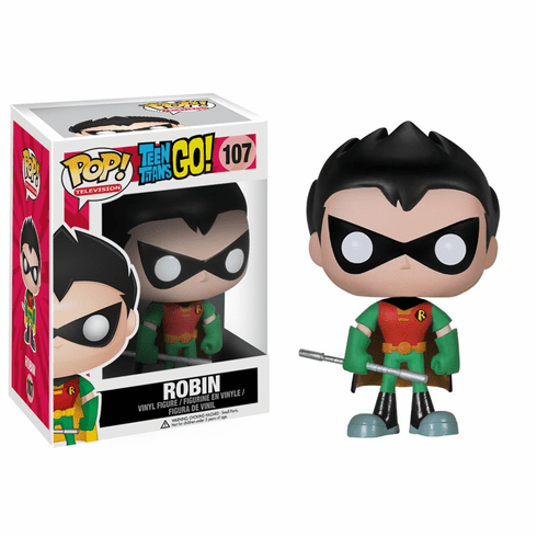 Funko Pop TV Vinyl 107 Teen Titans Go Robin Figure