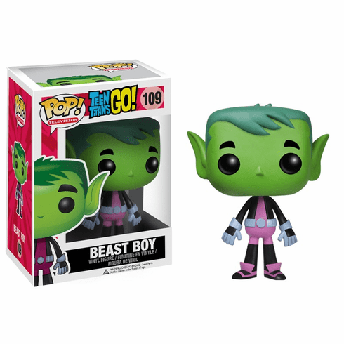 Funko Pop TV Vinyl 109 Teen Titans Go Beast Boy Figure
